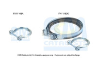 Kit de montage pour filtre à particules diesel