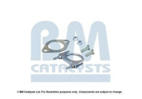 kit de montage pour filtre à particules diesel