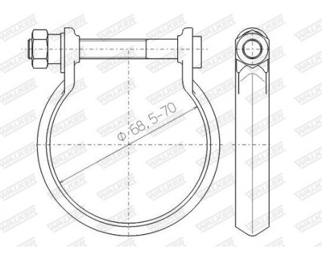 Pièce de serrage, échappement, Image 4