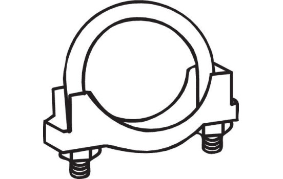 Pièce de serrage, échappement