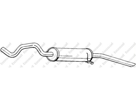 Amortisseur de fin 115-739 Bosal