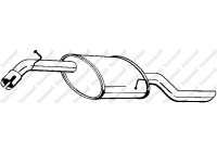 Amortisseur de fin 141-197 Bosal