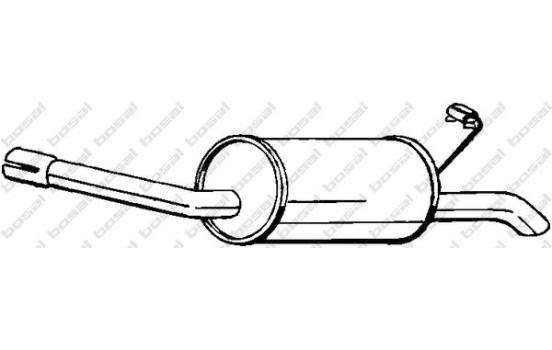 Amortisseur de fin 154-997 Bosal, Image 2