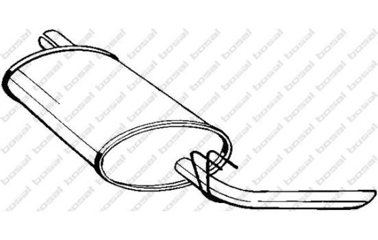 Amortisseur de fin 200-399 Bosal, Image 2