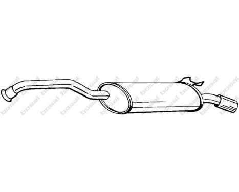 Amortisseur de fin 279-289 Bosal