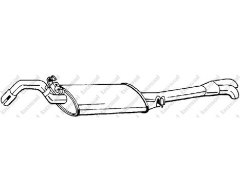 Amortisseur de fin 279-611 Bosal