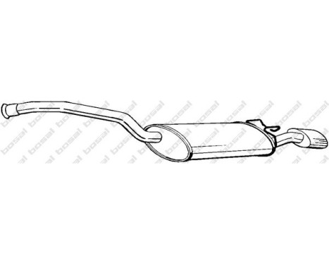 Amortisseur de fin 280-531 Bosal