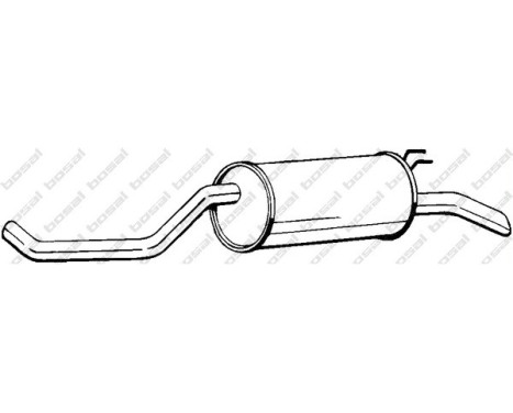 Amortisseur de fin 282-677 Bosal