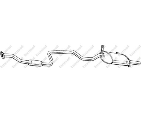Amortisseur de fin 292-325 Bosal