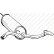 Silencieux arrière 105-223 Bosal