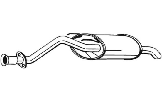 Silencieux arrière 115-819 Bosal, Image 2