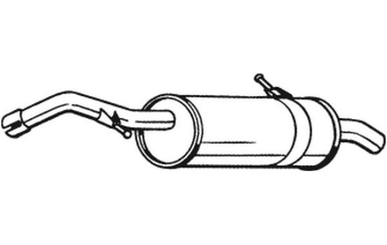Silencieux arrière 135-117 Bosal, Image 2