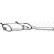 Silencieux arrière 135-239 Bosal