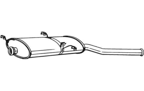 Silencieux arrière 135-239 Bosal, Image 2