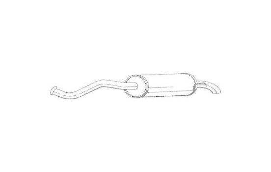 Silencieux arrière 135-537 Bosal