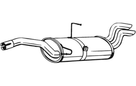 Silencieux arrière 135-571 Bosal, Image 2