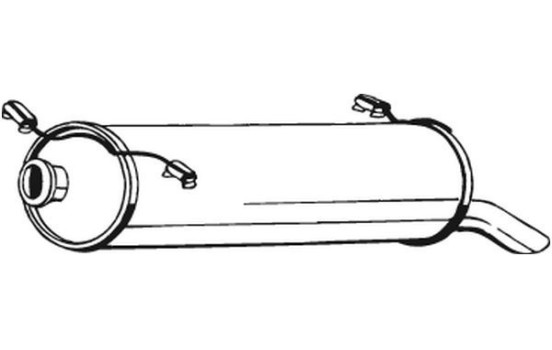 Silencieux arrière 135-697 Bosal, Image 2