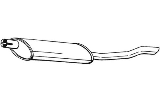 Silencieux arrière 141-005 Bosal, Image 2