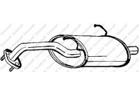 Silencieux arrière 142-701 Bosal
