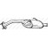 Silencieux arrière 142-725 Bosal