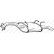 Silencieux arrière 145-105 Bosal