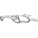 Silencieux arrière 145-105 Bosal, Vignette 2
