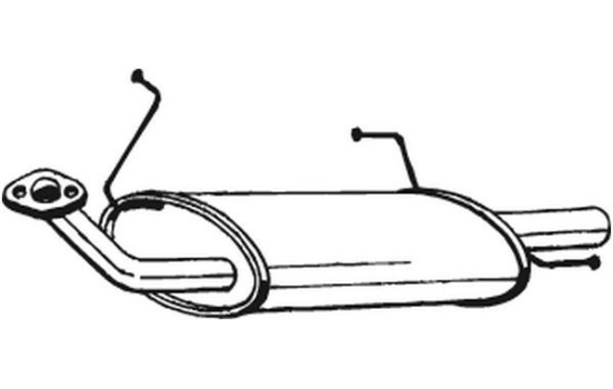 Silencieux arrière 145-239 Bosal, Image 2