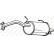 Silencieux arrière 145-333 Bosal