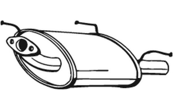 Silencieux arrière 145-339 Bosal, Image 2