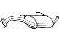 Silencieux arrière 145-389 Bosal
