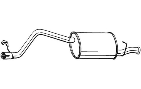 Silencieux arrière 148-035 Bosal, Image 2