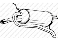 Silencieux arrière 148-077 Bosal