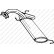 Silencieux arrière 148-173 Bosal