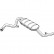 Silencieux arrière 148-881 Bosal