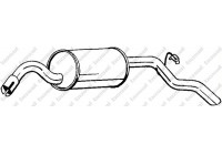Silencieux arrière 154-051 Bosal