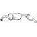 Silencieux arrière 154-051 Bosal