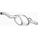 Silencieux arrière 154-607 Bosal