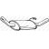 Silencieux arrière 154-801 Bosal