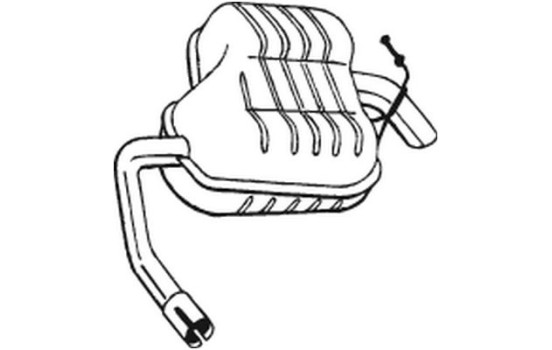 Silencieux arrière 154-965 Bosal, Image 2