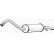 Silencieux arrière 154-977 Bosal