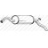 Silencieux arrière 154-983 Bosal