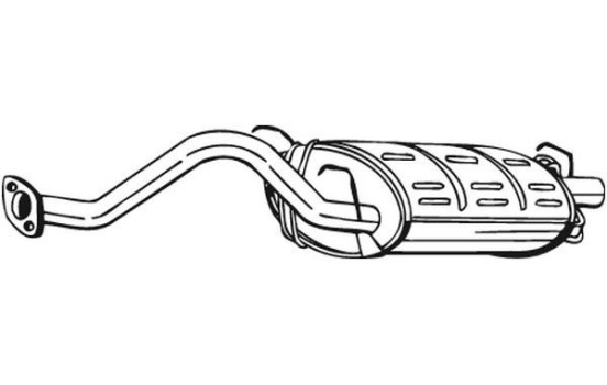 Silencieux arrière 163-349 Bosal, Image 2
