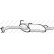 Silencieux arrière 165-259 Bosal