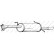 Silencieux arrière 169-009 Bosal