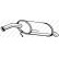 Silencieux arrière 169-217 Bosal