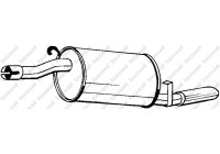 Silencieux arrière 170-313 Bosal