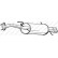 Silencieux arrière 171-573 Bosal