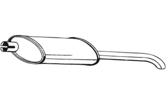 Silencieux arrière 185-021 Bosal, Image 2