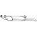Silencieux arrière 185-135 Bosal