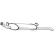 Silencieux arrière 185-135 Bosal, Vignette 2